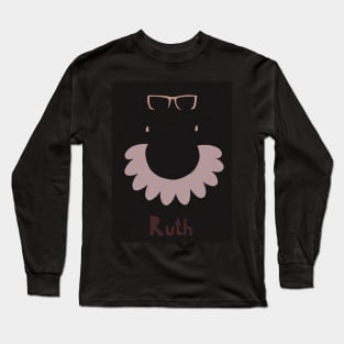 RBG RUTH BADER GINSBURG poster Long Sleeve T-Shirt